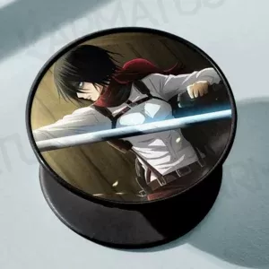 خرید پایه نگهدارنده گوشی موبایل پاپ سوکت طرح انیمه Attack On Titan کد 3 (اکسسوری, پاپ سوکت) از کرماتوس