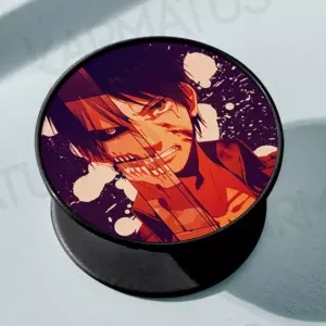 خرید پایه نگهدارنده گوشی موبایل پاپ سوکت طرح انیمه Attack On Titan کد 2 (اکسسوری, پاپ سوکت) از کرماتوس