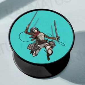 خرید پایه نگهدارنده گوشی موبایل پاپ سوکت طرح انیمه Attack On Titan کد 3 (اکسسوری, پاپ سوکت) از کرماتوس
