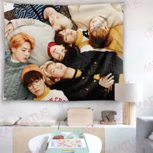 خرید بکدراپ بند بی تی اس Bts - کارماتوس (انواع قاب عکس و پوستر, بکدراپ) از کرماتوس