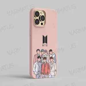 قاب موبایل طرح گروه موسیقی بی تی اس Bts