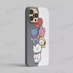قاب موبایل طرح گروه موسیقی بی تی اس Bts