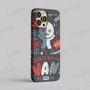 قاب موبایل طرح گروه موسیقی بی تی اس Bts