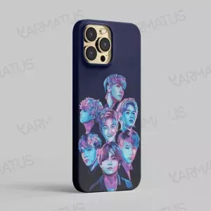 قاب موبایل طرح گروه موسیقی بی تی اس Bts