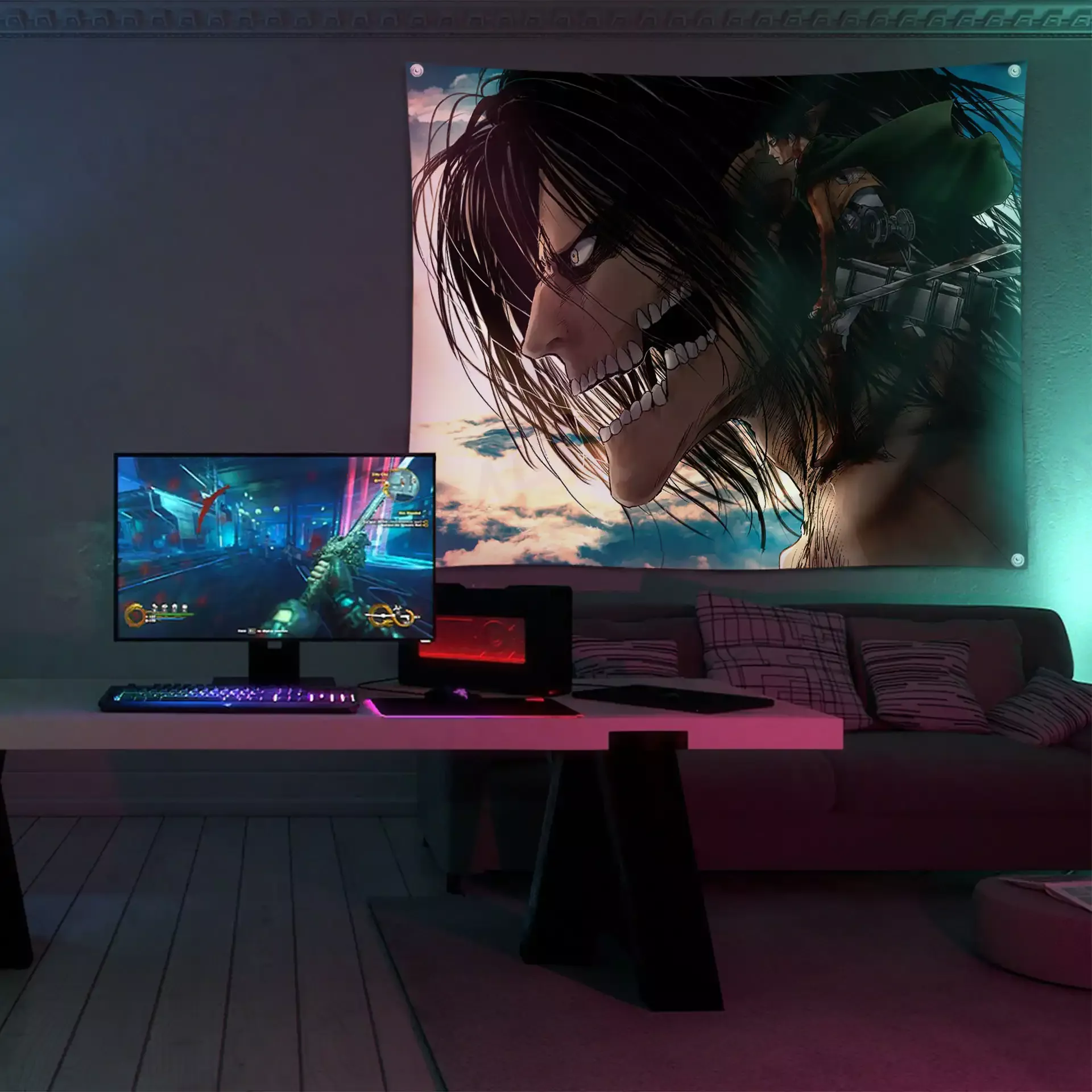 بکدراپ (پرچم) انیمه اتک آن تایتان | کالکشن Anime – مدل Aot-003 799,000&Nbsp;تومان &Ndash; کارماتوس بک دراپ طرح انیمه Attack On Titan