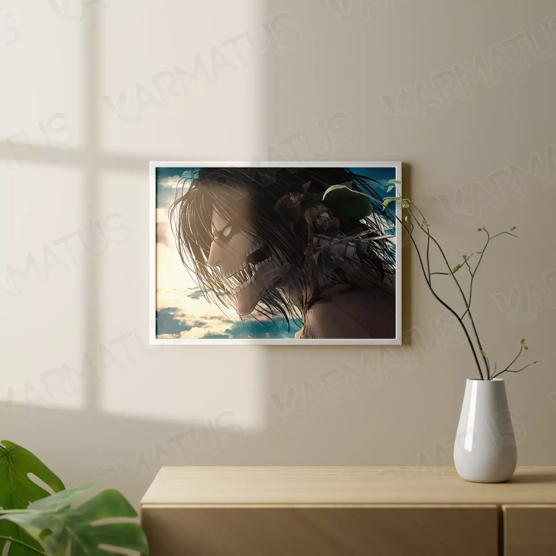 تابلو عکس انیمه اتک آن تایتان Attack On Titan کد 4 80,000&Nbsp;تومان &Ndash; کارماتوس تابلو عکس طرح انیمه اتک آن تایتان