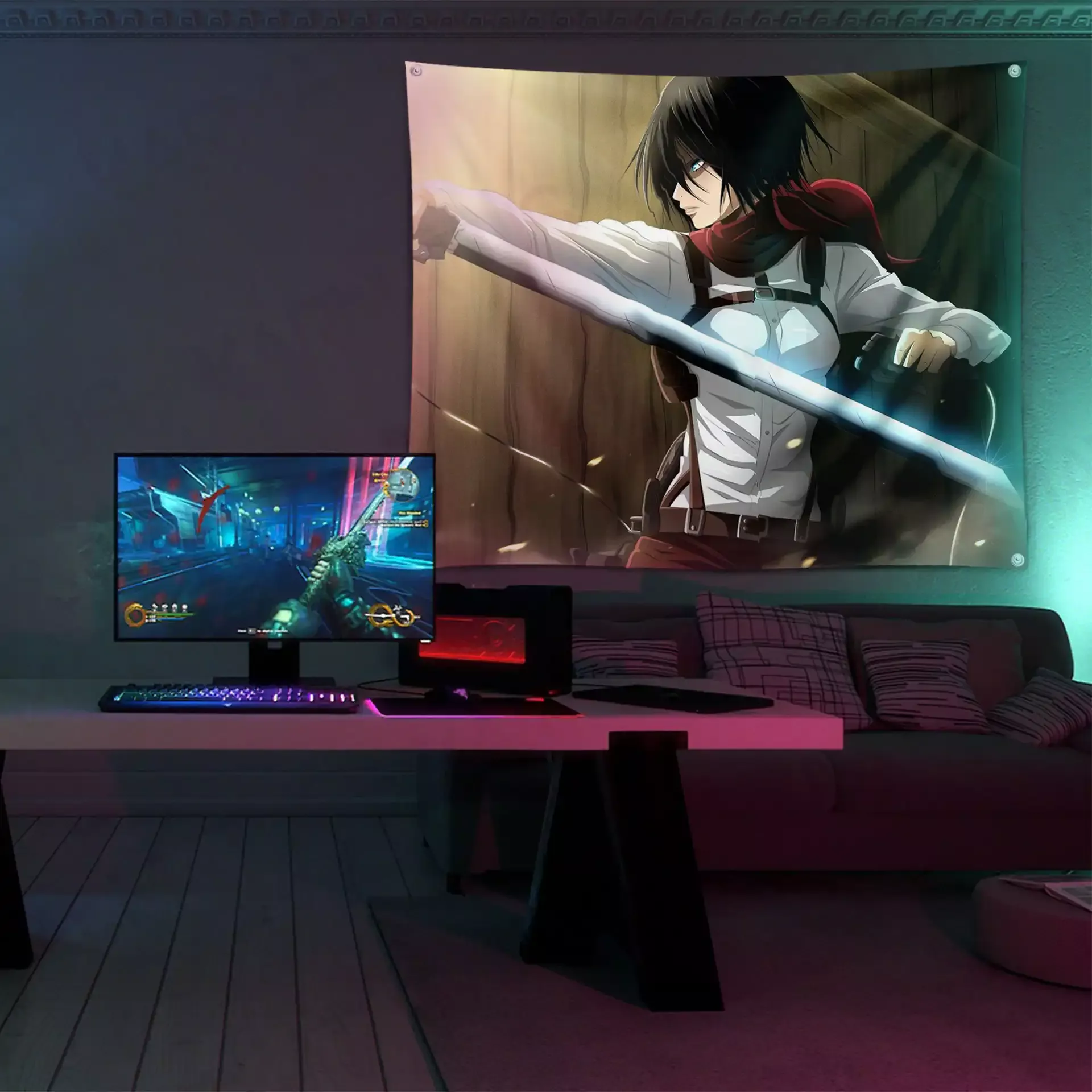 بکدراپ (پرچم) انیمه اتک آن تایتان | کالکشن Anime – مدل Aot-004 799,000&Nbsp;تومان &Ndash; کارماتوس بک دراپ طرح انیمه Attack On Titan