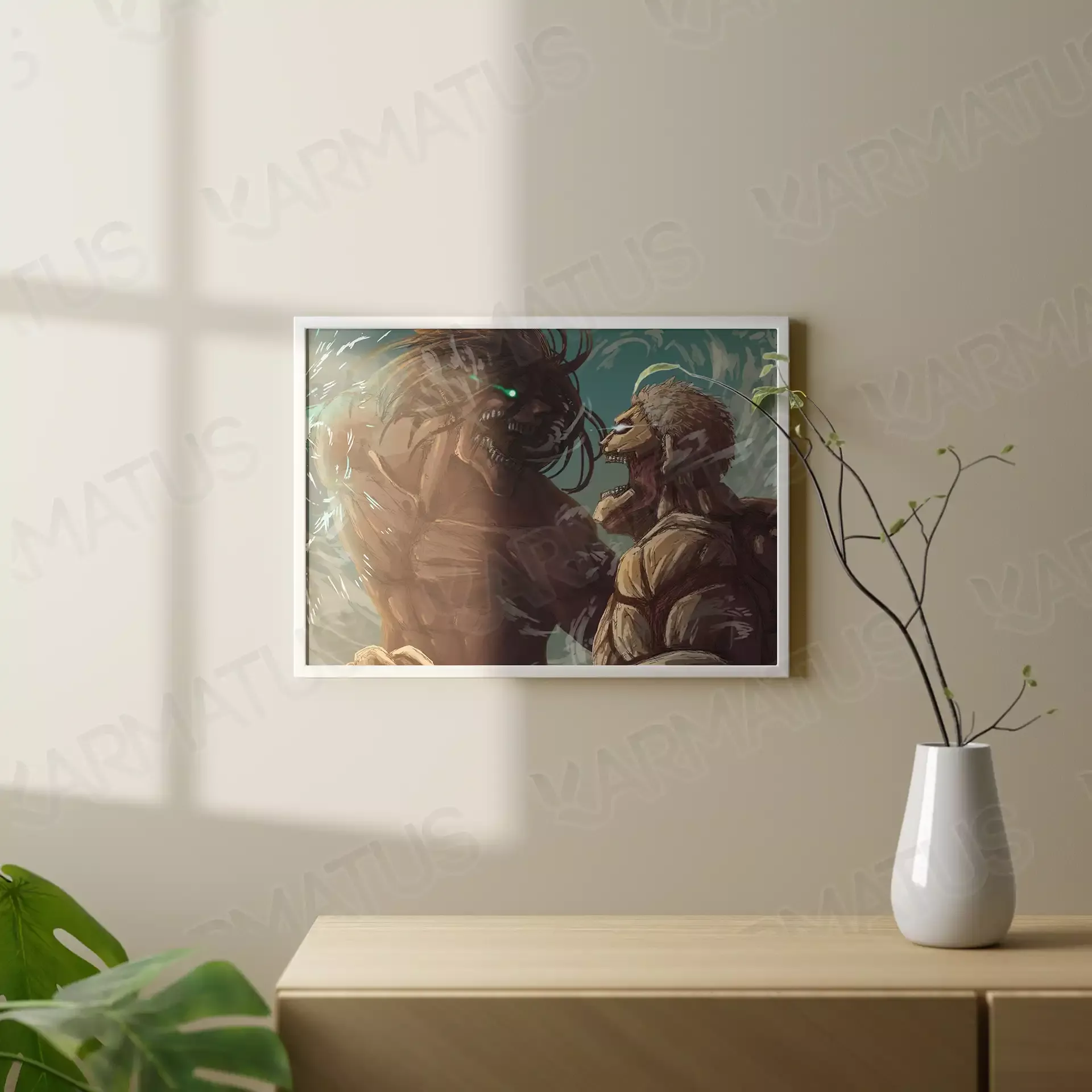 تابلو عکس انیمه اتک آن تایتان Attack On Titan کد 8 80,000&Nbsp;تومان &Ndash; کارماتوس تابلو عکس طرح انیمه اتک آن تایتان