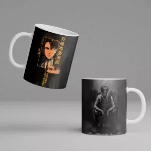 خرید ماگ انیمه اتک آن تایتان Attack On Titan - کارماتوس (ماگ) از کرماتوس