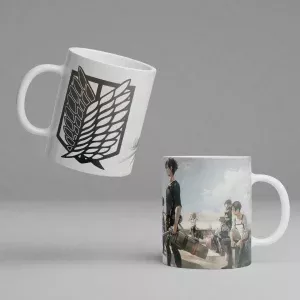 خرید ماگ انیمه اتک آن تایتان Attack On Titan - کارماتوس (ماگ) از کرماتوس