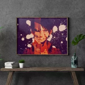 خرید تابلو عکس انیمه اتک آن تایتان Attack On Titan - کارماتوس (انواع قاب عکس و پوستر, قاب عکس) از کرماتوس