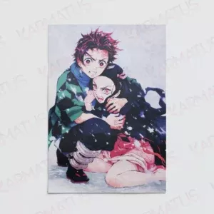 خرید پوستر طرح انیمه Demon Slayer شیطان کش - کارماتوس (انواع قاب عکس و پوستر, پوستر) از کرماتوس