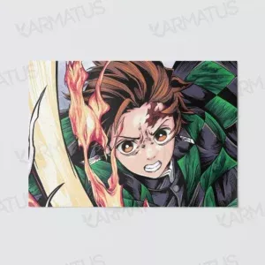 خرید پوستر طرح انیمه Demon Slayer شیطان کش - کارماتوس (انواع قاب عکس و پوستر, پوستر) از کرماتوس