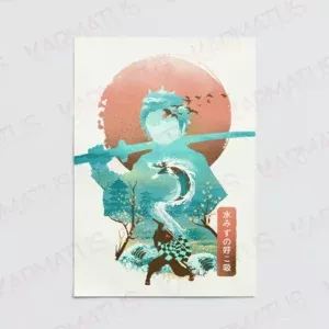 خرید پوستر طرح انیمه Demon Slayer شیطان کش - کارماتوس (انواع قاب عکس و پوستر, پوستر) از کرماتوس