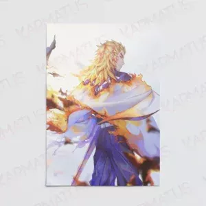 خرید پوستر طرح انیمه Demon Slayer شیطان کش - کارماتوس (انواع قاب عکس و پوستر, پوستر) از کرماتوس