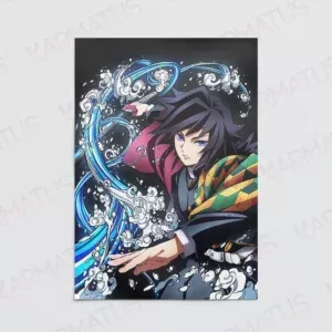 خرید پوستر طرح انیمه Demon Slayer شیطان کش - کارماتوس (انواع قاب عکس و پوستر, پوستر) از کرماتوس