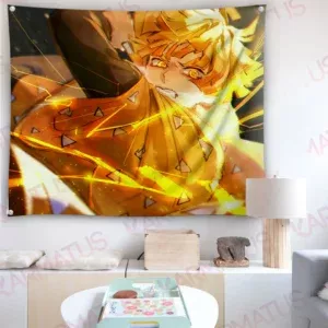 خرید بکدراپ انیمه Demon Slayer شیطان کش - کارماتوس (انواع قاب عکس و پوستر, بکدراپ) از کرماتوس