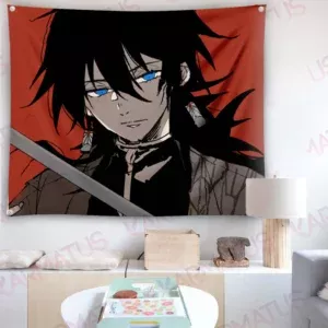 خرید بکدراپ انیمه Demon Slayer شیطان کش - کارماتوس (انواع قاب عکس و پوستر, بکدراپ) از کرماتوس