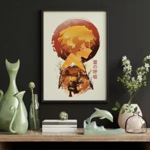 خرید تابلو عکس انیمه Demon Slayer شیطان کش - کارماتوس (انواع قاب عکس و پوستر, قاب عکس) از کرماتوس