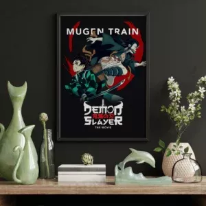 خرید تابلو عکس انیمه Demon Slayer شیطان کش - کارماتوس (انواع قاب عکس و پوستر, قاب عکس) از کرماتوس