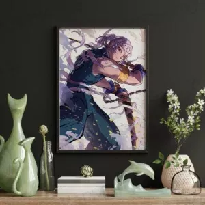 خرید تابلو عکس انیمه Demon Slayer شیطان کش - کارماتوس (انواع قاب عکس و پوستر, قاب عکس) از کرماتوس