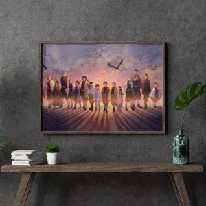 خرید تابلو عکس انیمه Demon Slayer شیطان کش - کارماتوس (انواع قاب عکس و پوستر, قاب عکس) از کرماتوس