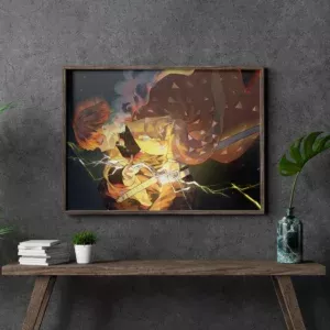 خرید تابلو عکس انیمه Demon Slayer شیطان کش - کارماتوس (انواع قاب عکس و پوستر, قاب عکس) از کرماتوس