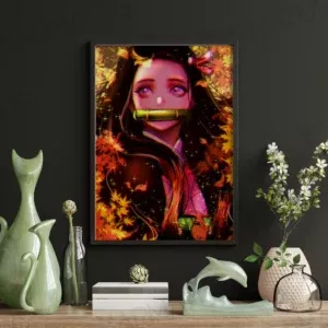 خرید تابلو عکس انیمه Demon Slayer شیطان کش - کارماتوس (انواع قاب عکس و پوستر, قاب عکس) از کرماتوس