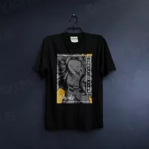 تیشرت مشکی طرح انیمه Demon Slayer