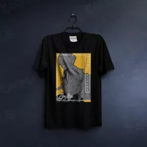 تیشرت مشکی طرح انیمه Demon Slayer