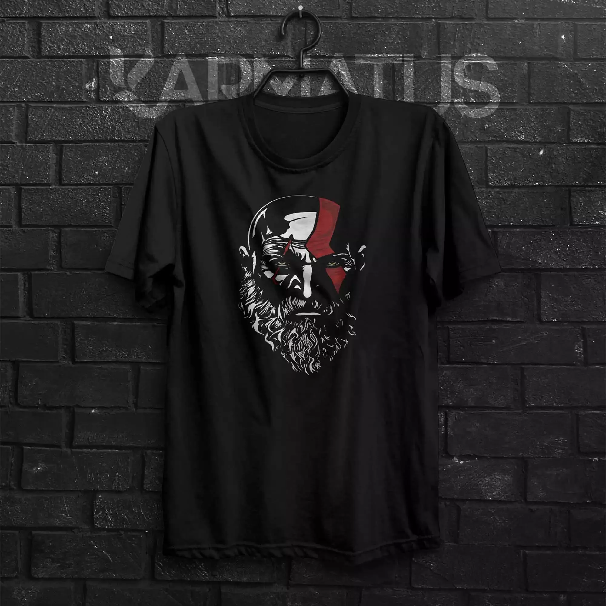 تیشرت گاد آف وار | کالکشن Game - مدل Gow-09 599,000&Nbsp;تومان &Ndash; کارماتوس خرید قیمت و خرید تیشرت مشکی گاد آف وار God Of War - کارماتوس (پوشاک, تیشرت, تیشرت بازی Game) از کرماتوس