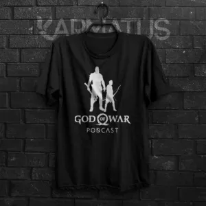خرید قیمت و خرید تیشرت مشکی گاد آف وار God Of War - کارماتوس (پوشاک, تیشرت, تیشرت بازی Game) از کرماتوس