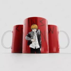 خرید خرید ماگ طرح انیمه مرد اره ای Chainsaw Man - کارماتوس (ماگ) از کرماتوس