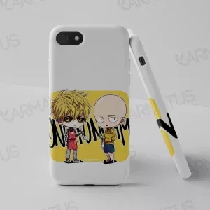 قیمت و خرید قاب موبایل انیمه وان پانچ من One Punch Man مرد یک مشتی طرح سایتاما ، جنوس و...