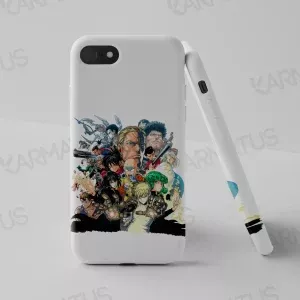 قیمت و خرید قاب موبایل انیمه وان پانچ من One Punch Man مرد یک مشتی طرح سایتاما ، جنوس و...