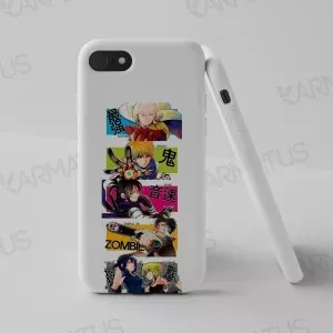 قیمت و خرید قاب موبایل انیمه وان پانچ من One Punch Man مرد یک مشتی طرح سایتاما ، جنوس و...