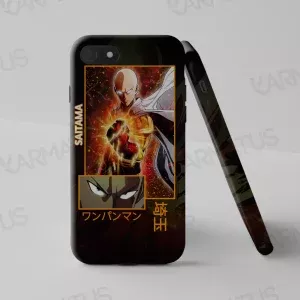 قیمت و خرید قاب موبایل انیمه وان پانچ من One Punch Man مرد یک مشتی طرح سایتاما ، جنوس و...