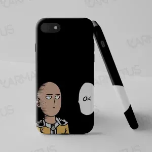 قیمت و خرید قاب موبایل انیمه وان پانچ من One Punch Man مرد یک مشتی طرح سایتاما ، جنوس و...