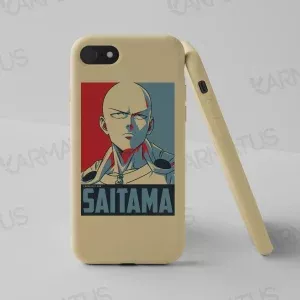 قیمت و خرید قاب موبایل انیمه وان پانچ من One Punch Man مرد یک مشتی طرح سایتاما ، جنوس و...
