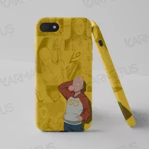 قیمت و خرید قاب موبایل انیمه وان پانچ من One Punch Man مرد یک مشتی طرح سایتاما ، جنوس و...