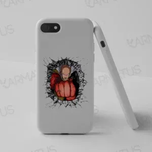 قیمت و خرید قاب موبایل انیمه وان پانچ من One Punch Man مرد یک مشتی طرح سایتاما ، جنوس و...