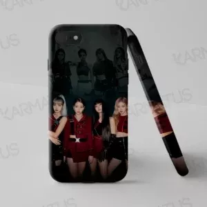 قاب موبایل طرح گروه موسیقی بلک پینک Black Pink