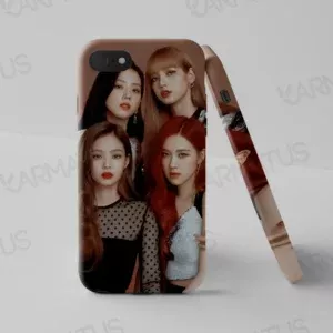 قاب موبایل طرح گروه موسیقی بلک پینک Black Pink