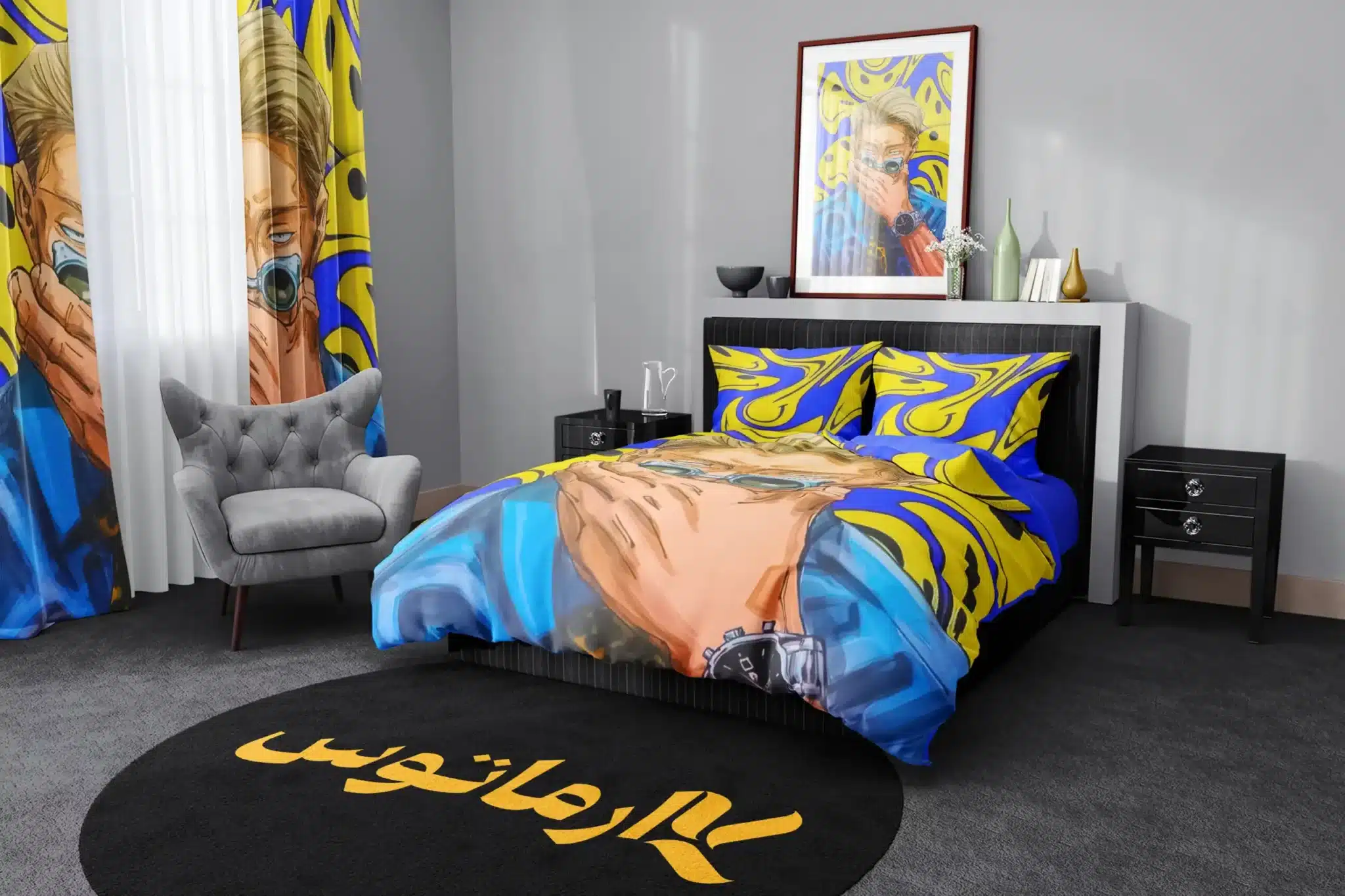 روتختی یک و دو نفره جوجوتسو کایسن Jujutsu Kaisen کد 1 5,900,000&Nbsp;تومان &Ndash; کارماتوس روتختی یک و دو نفره جوجوتسو کایسن Jujutsu Kaisen - کارماتوس