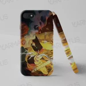 قاب موبایل طرح انیمه شیطان کش Demon Slayer