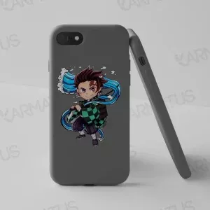 قاب موبایل طرح انیمه شیطان کش Demon Slayer