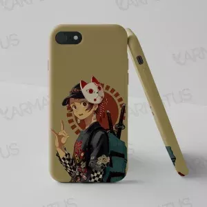 قاب موبایل طرح انیمه شیطان کش Demon Slayer