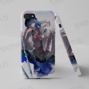 قاب موبایل طرح انیمه شیطان کش Demon Slayer