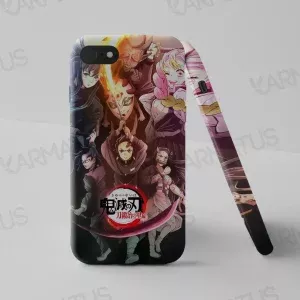 قاب موبایل طرح انیمه شیطان کش Demon Slayer