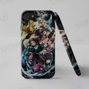 قاب موبایل طرح انیمه شیطان کش Demon Slayer